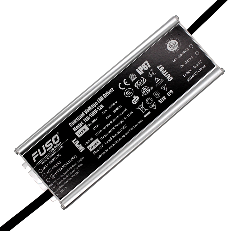 High PF 24V 150w Constant Voltage Led power supply 